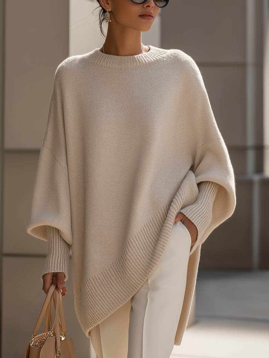 Jennifer | Oversized Crew Neck Sweater