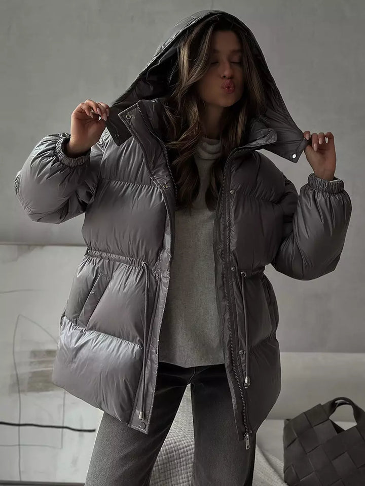 Puffer jacket back