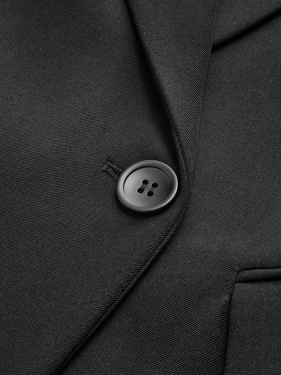 Camille | Long Blazer Wool Coat with Notch Lapel