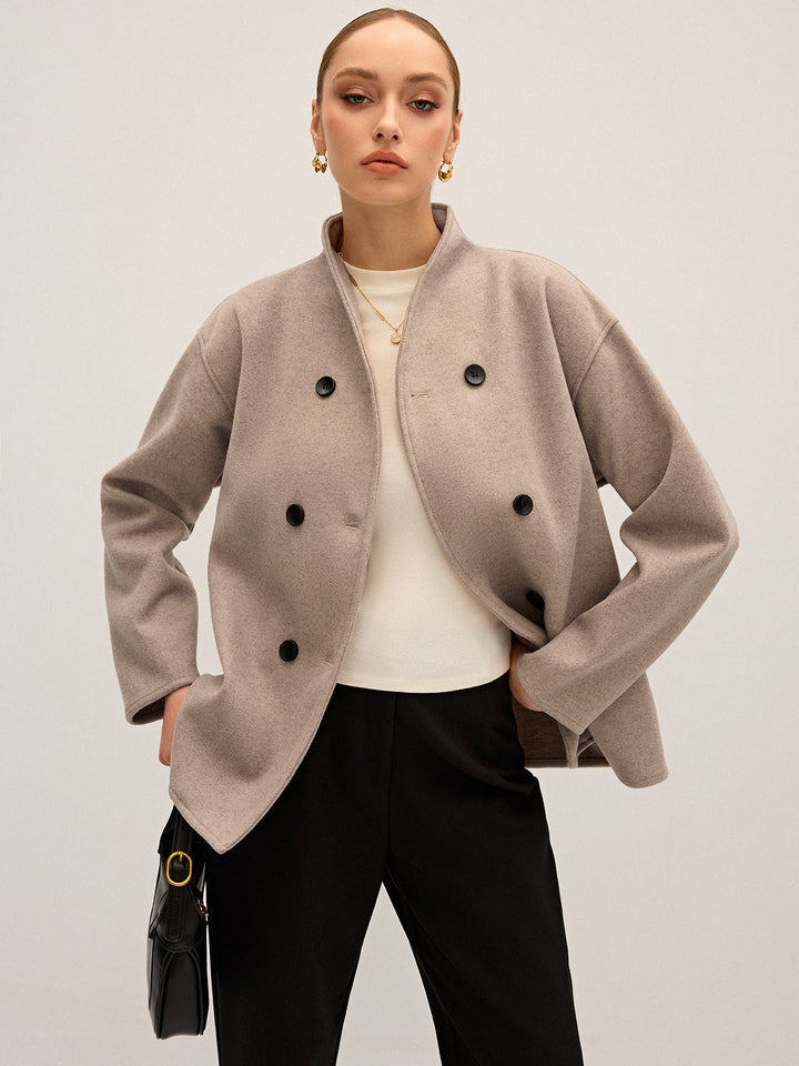 Nell | Oversized Button Down Shirt Jacket
