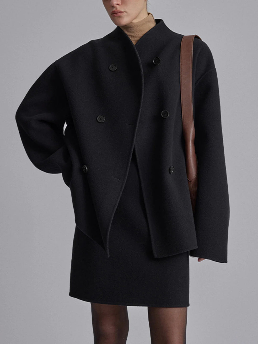 Nell | Oversized Button Down Shirt Jacket