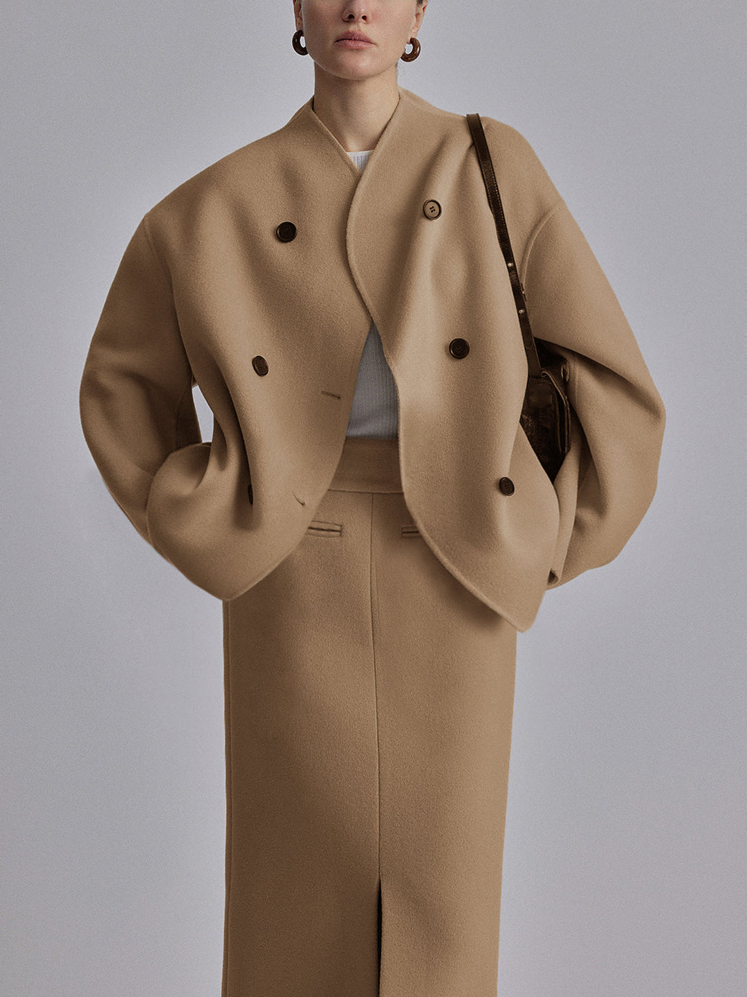 Nell | Oversized Button Down Shirt Jacket