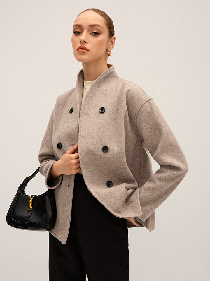 Nell | Oversized Button Down Shirt Jacket
