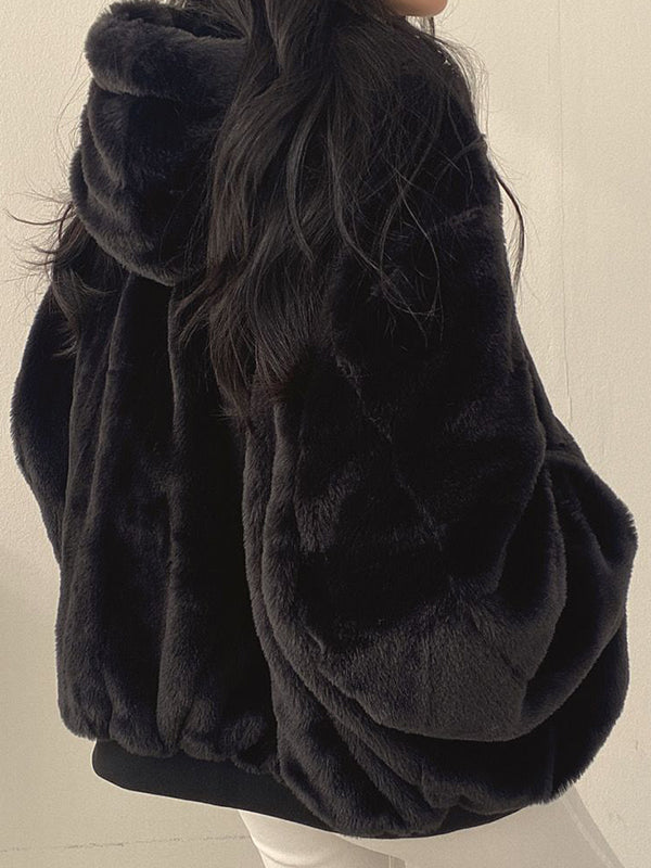 Juniper | Reversible Hooded Winter Jacket with Faux Fur