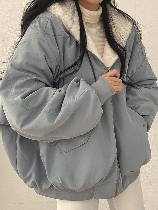 Juniper | Reversible Hooded Winter Jacket with Faux Fur