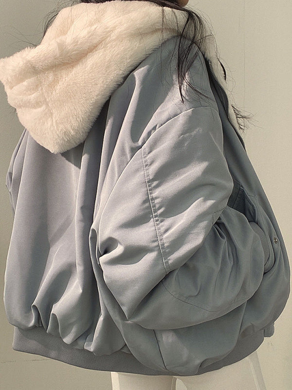 Juniper | Reversible Hooded Winter Jacket with Faux Fur