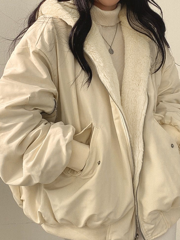 Juniper | Reversible Hooded Winter Jacket with Faux Fur