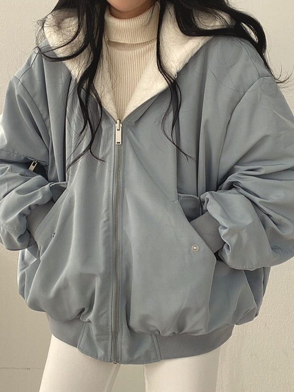 Juniper | Reversible Hooded Winter Jacket with Faux Fur