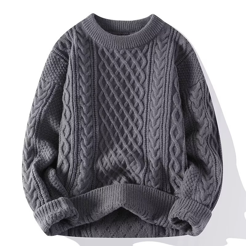 Fern | Cable Knit Sweater with Ribbed Cuffs
