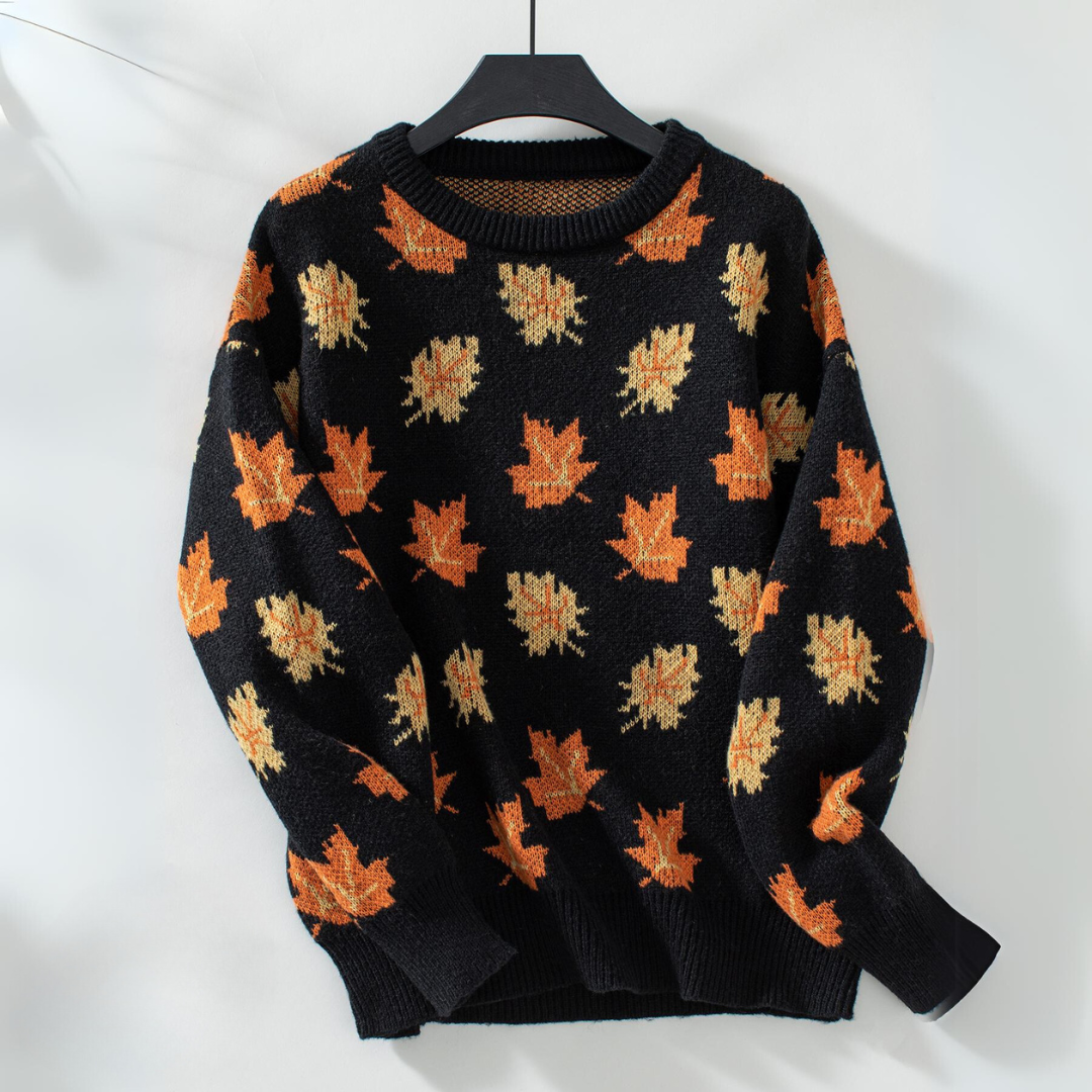 Harvest | Maple Leaf Crew Neck Sweater