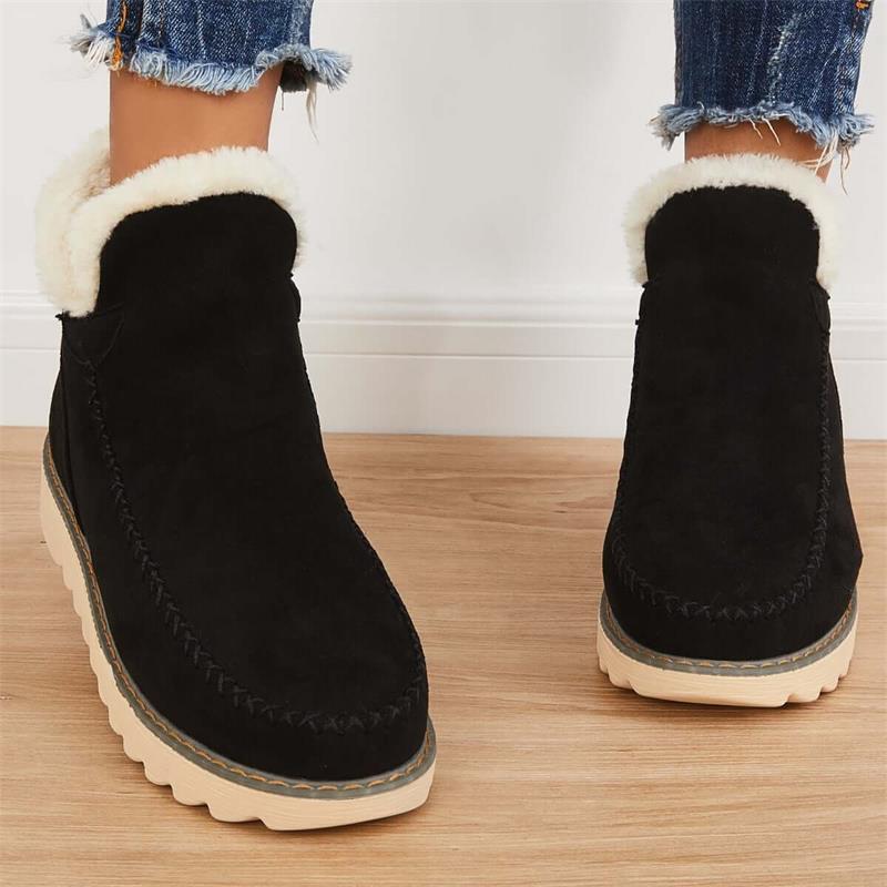 Mila | Faux Fur Lined Winter Boots