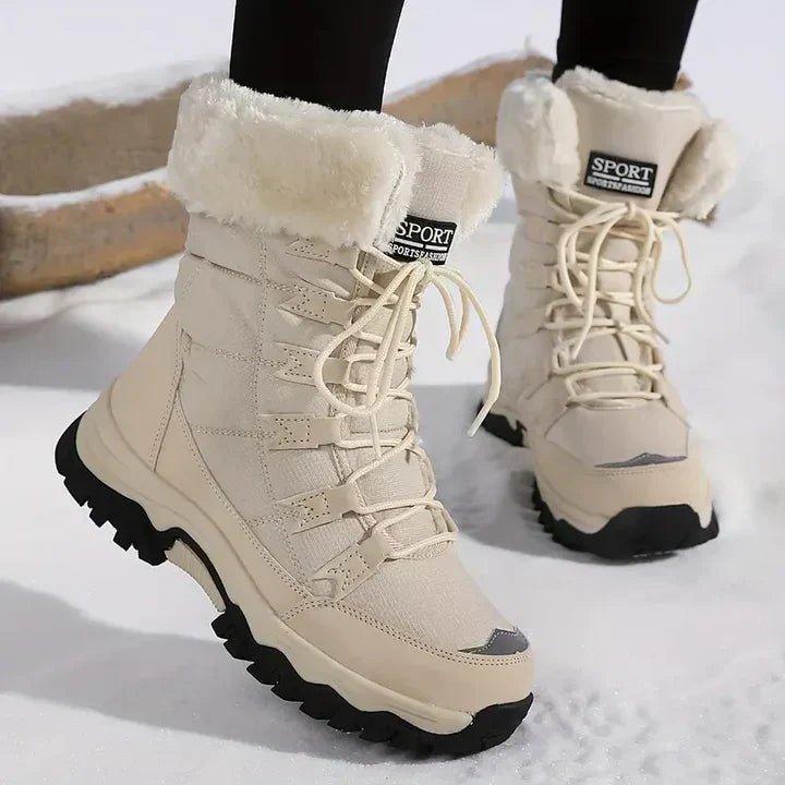 Aurora | Waterproof Lace Up Snow Boots