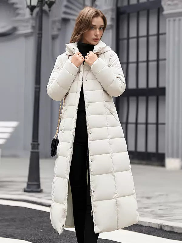 Puffer coat side