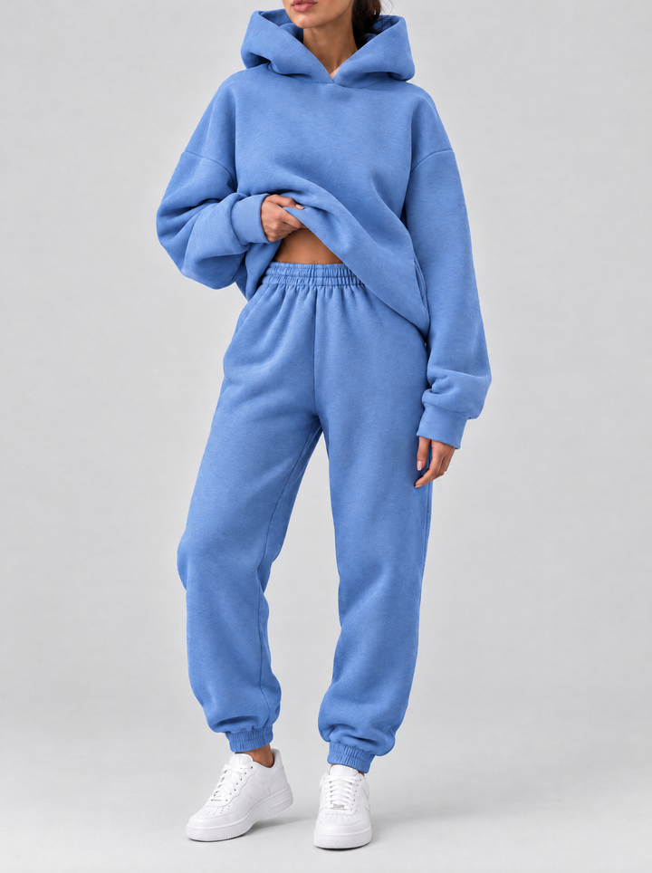Remi hoodie and joggers lounge set, blue